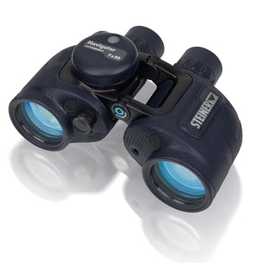 STEINER Marine-Fernglas Navigator Autobright 7x50 - Reduktion von Blendungen durch Wasser und Sonne, Deutsche Qualitätsoptik, 5m wasserdicht, gemacht für Wassersportler und Hobbbysegler im Sale